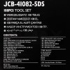 Гедоре 108 части  1/4'', 3/8'', 4-22мм JCB