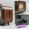 Ретро преносим безжичен високоговорител и радио 9в1 Golon RX-078C