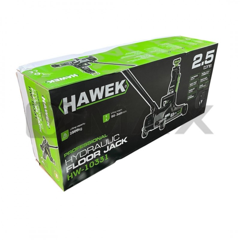 Хидравличен крик тип „Крокодил“ 2.5 t нископрофилен HAWEK HW-10331