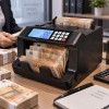 Професионална машина за броене и проверка на банкноти с LCD дисплей