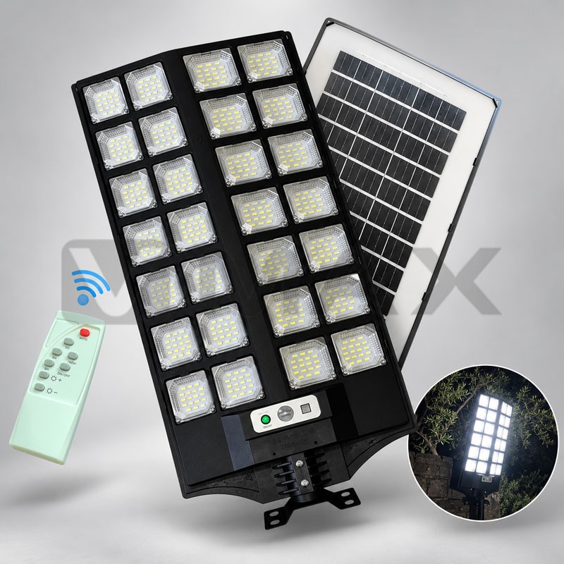 Мощен соларен LED прожектор SUNVISION BK280 с избор на мощност (1200W / 1800W / 2400W)