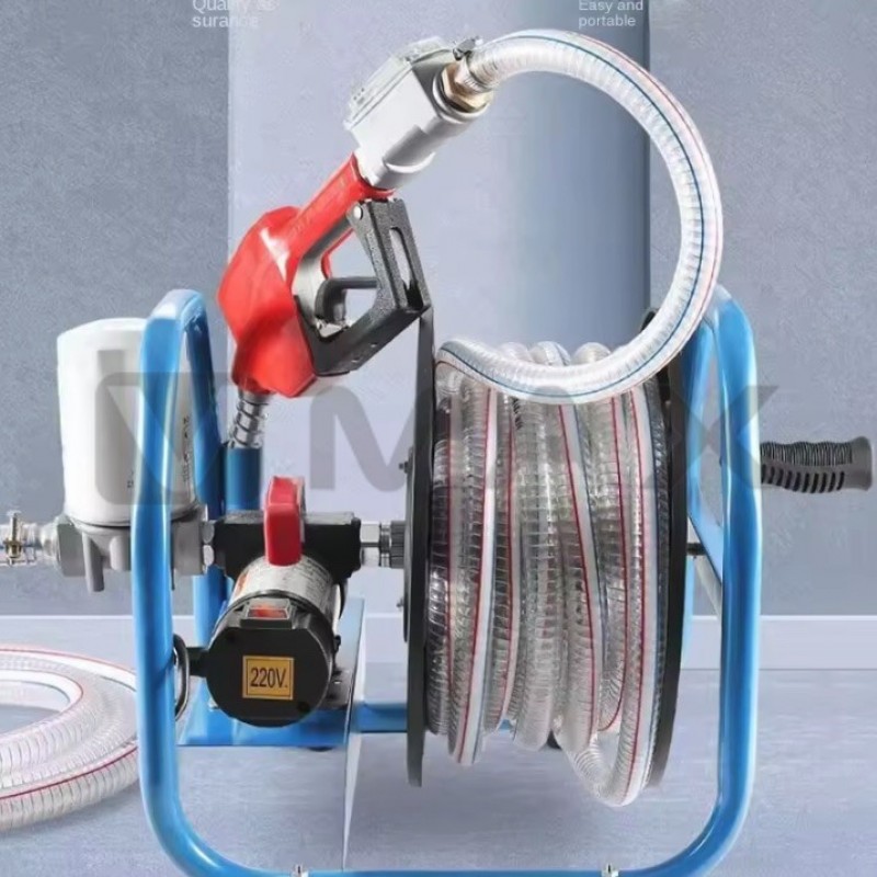 Електрическа помпа за гориво със стойка и пистолет  – 220V