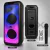 Bluetooth тонколона Brodu BTS-1387 с RGB Flame светлинен ефект